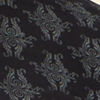 Dark Blue Kurta Set With Black Collar And Cuff